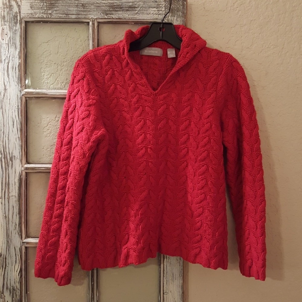 Liz Claiborn Cable knit Sweater